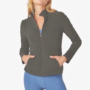 Beyond Yoga Daybreak Jacket In Grey Sz S